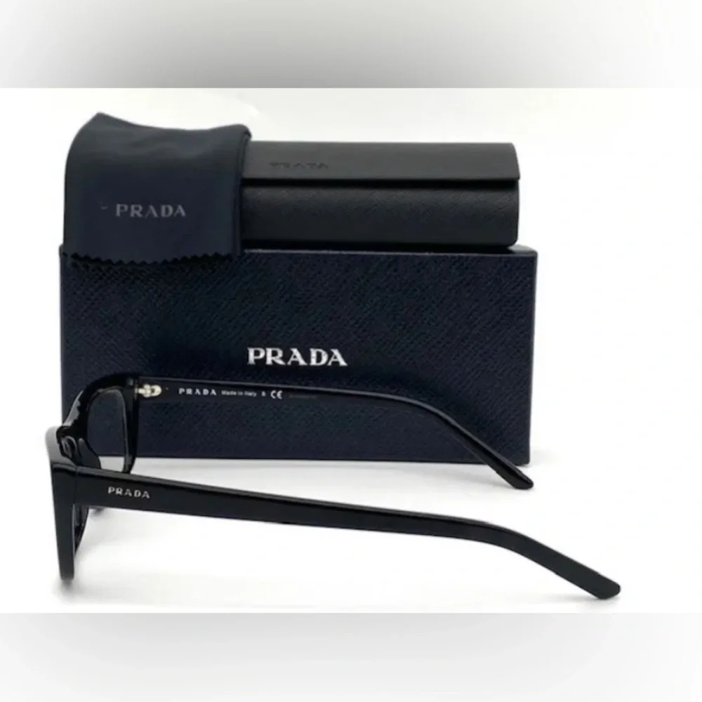 New-Prada PR 10XV 1B0101 Black 54mm Eyeglasses